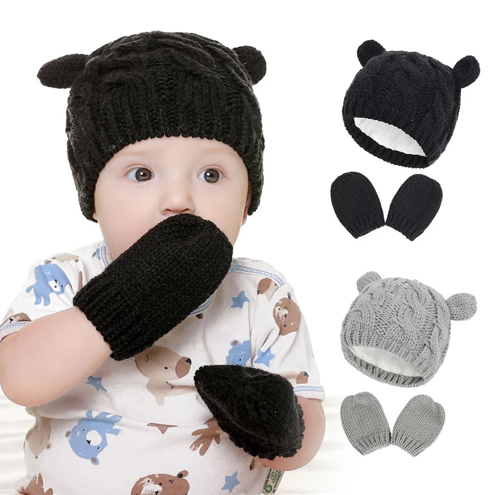 BAby Mitten & Cap