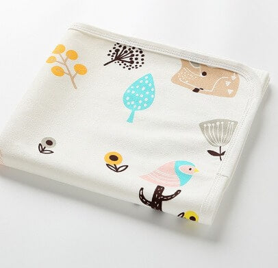 Organic Cotton Printed Baby Water Sheets