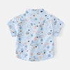 Elephant Printed Soft Cotton Casual Shirts