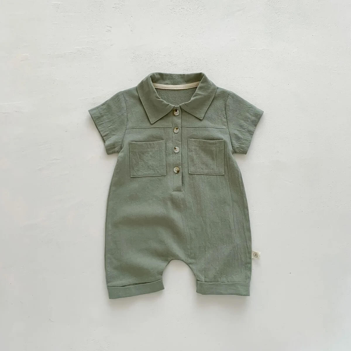 Baby Boy Linen Jumpsuits