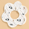 Muslin Cotton Flower Drool Bibs