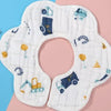 Muslin Cotton Flower Drool Bibs