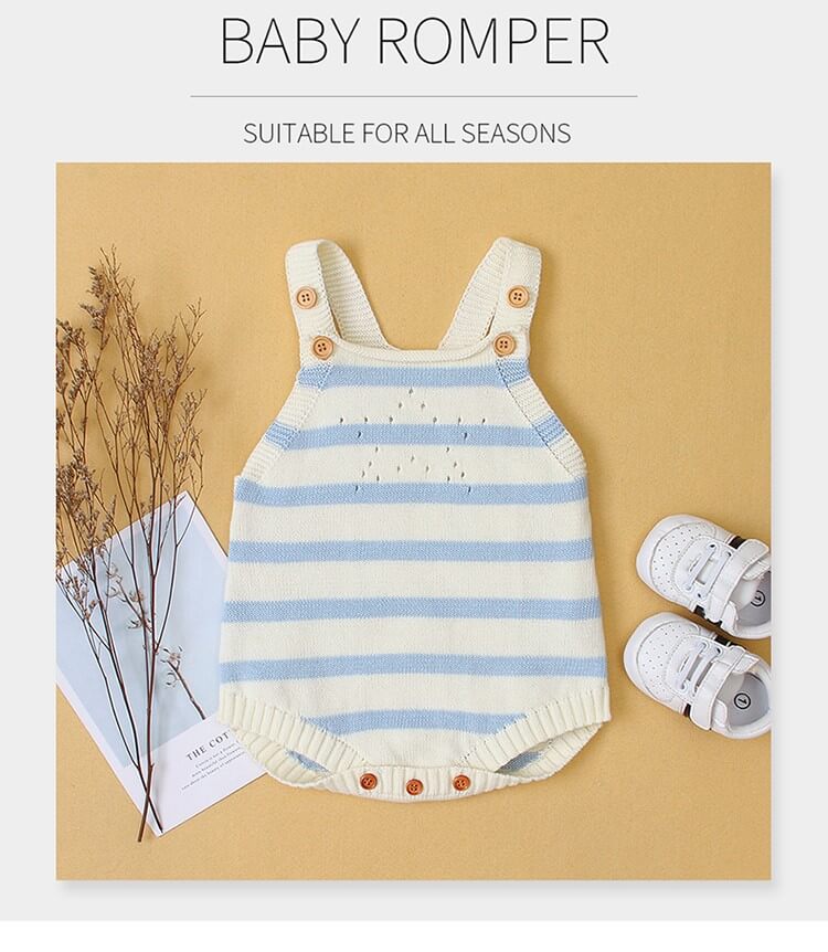 Baby knitted Romper