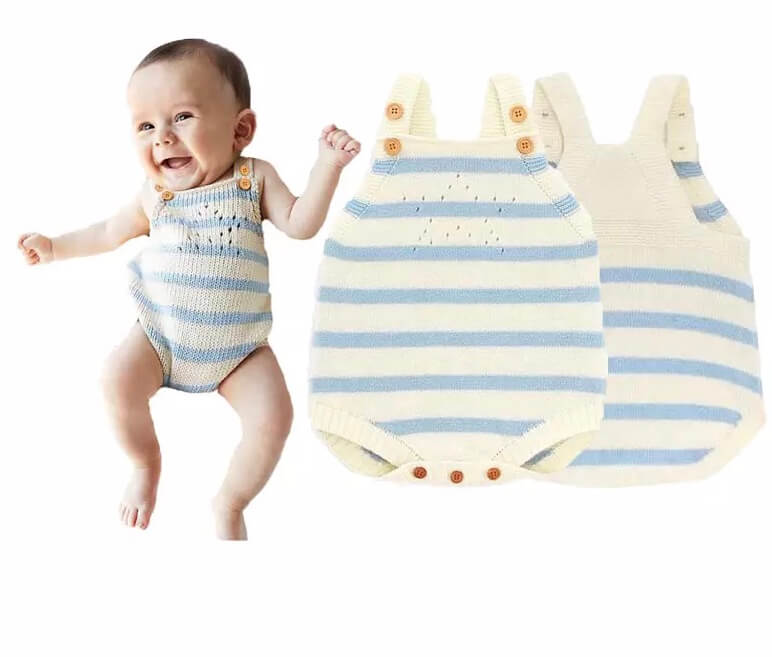 Baby knitted Romper