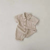 Baby Boy Linen Jumpsuits