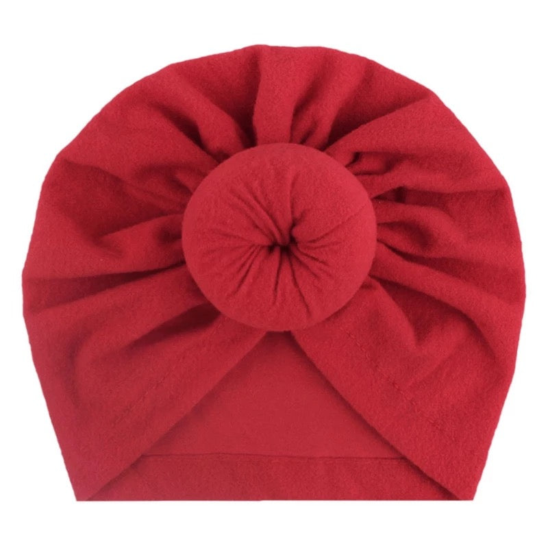 Unisex Cotton Doughnut Turban Caps