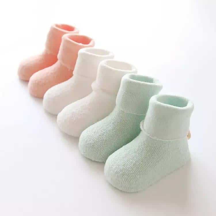 Pastel Coloured Cotton Socks