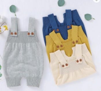 Knitted Cotton Suspenders