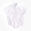 Baby Boy Shirt Romper in Solid Colours