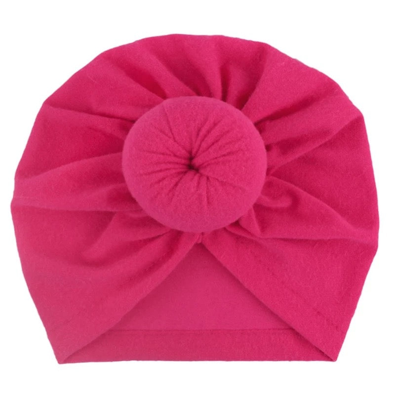 Unisex Cotton Doughnut Turban Caps