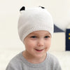 Cotton Knitted Baby Bear Caps/ beanies