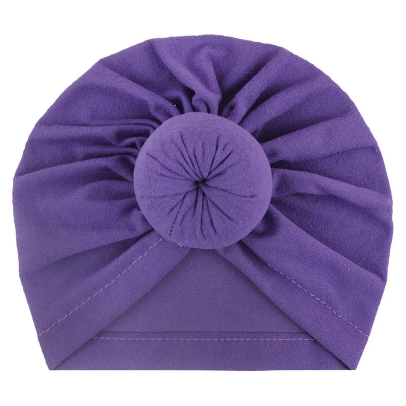 Unisex Cotton Doughnut Turban Caps