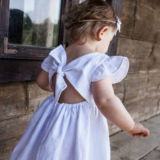 Baby Girl Backless frock