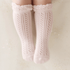 Knee Length Knitted Baby Girl Socks