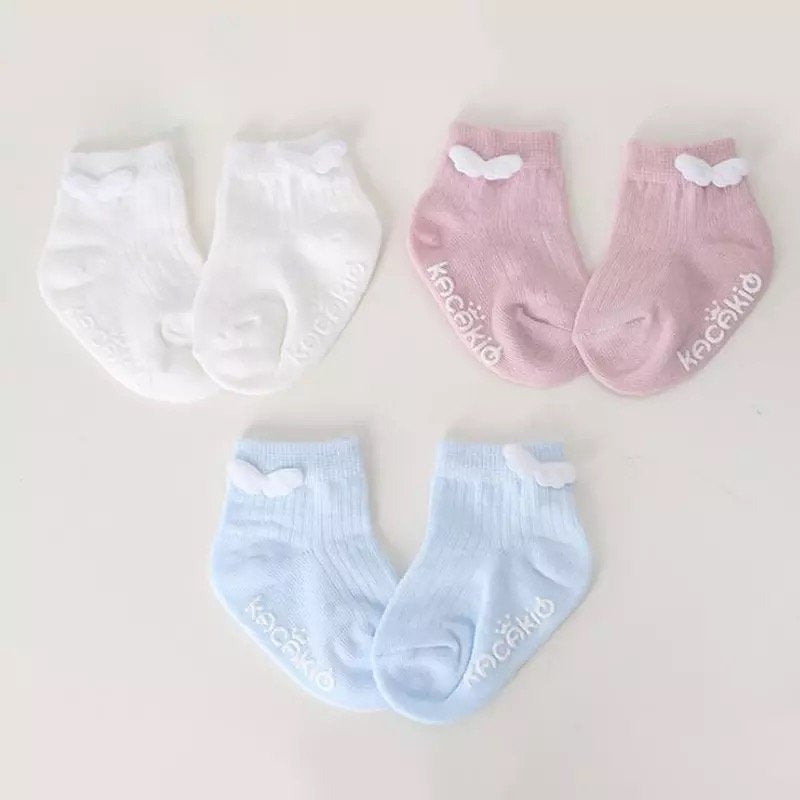 Unisex Angel Wings Long Socks