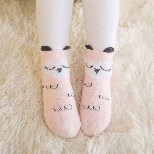 Unisex Cute Doggy Faced Socks