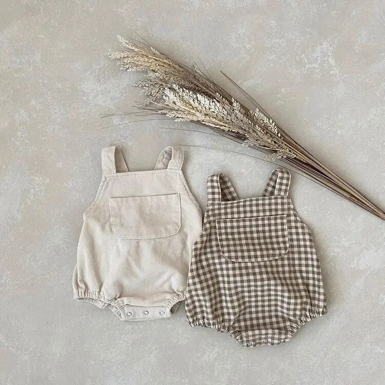 Cotton Corduroy Romper