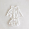 Baby Girl Cotton top & bloomer set