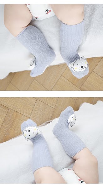 Unisex 3D Long Cotton Socks