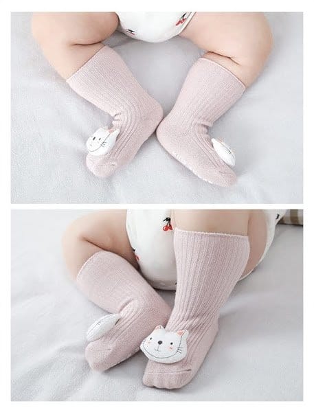 Unisex 3D Long Cotton Socks