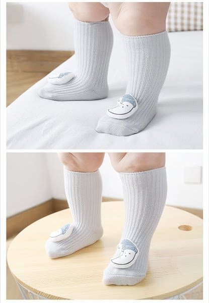 Unisex 3D Long Cotton Socks