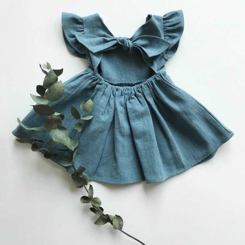 Baby Girl Backless frock